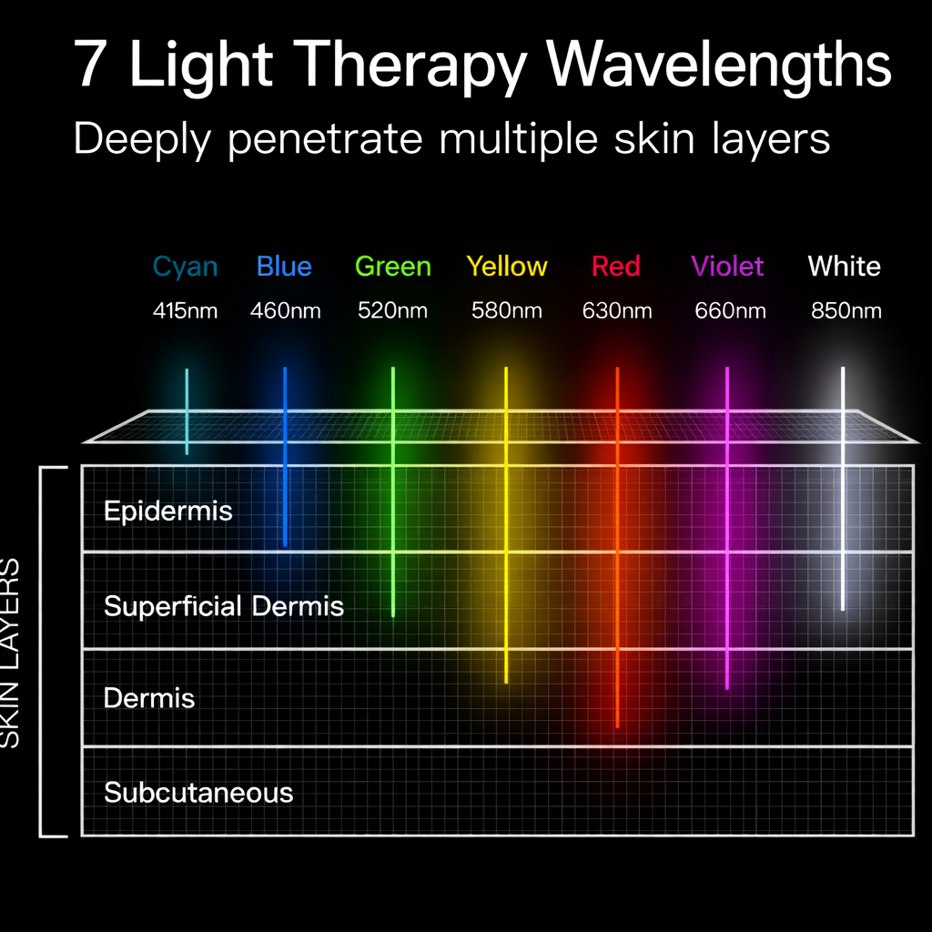 REVIVÉ 7-Light LED Therapy Mask